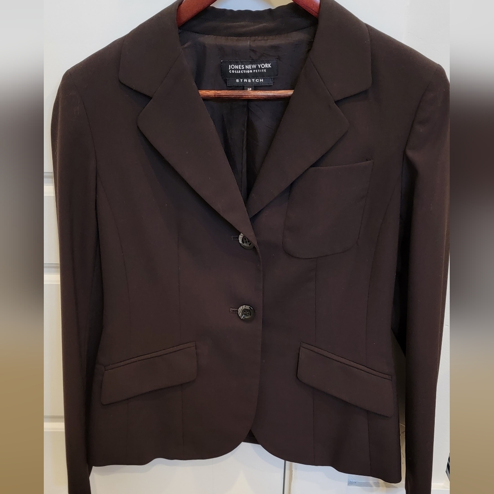 Dark brown blazer